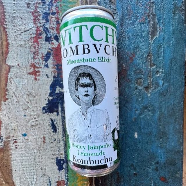 Witchy Kombuchy - Honey Jalepeno Lemonade Kombucha.