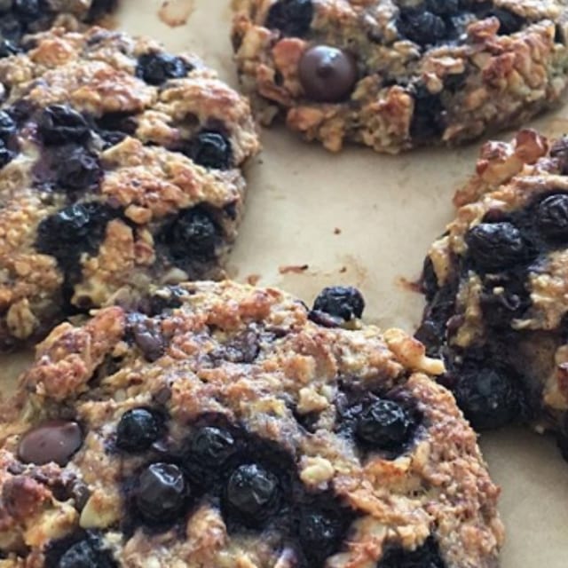 Blueberry Breakfast Cookie.