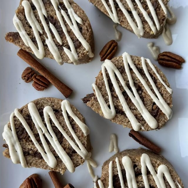 Raw Cinnamon Roll.