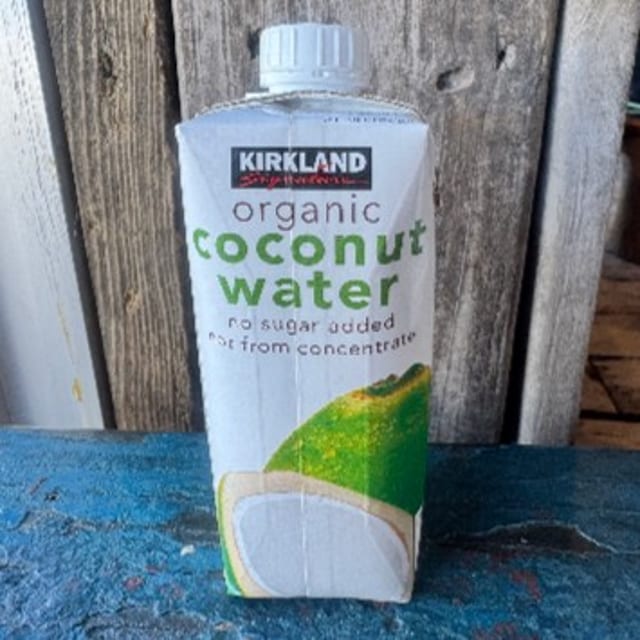 Organic Coconut Water.